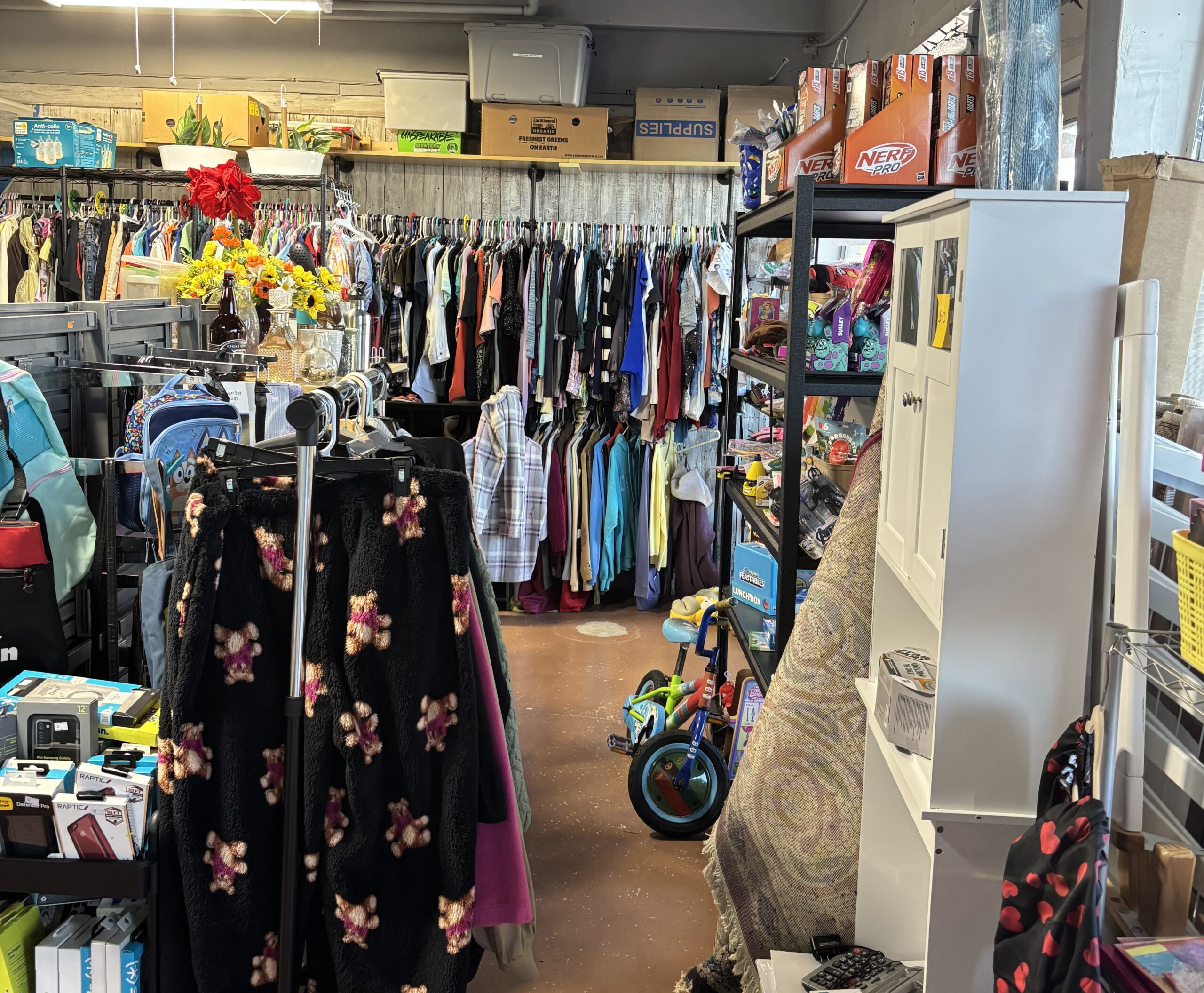 Love Thy Neighbor Thrift Store Interior